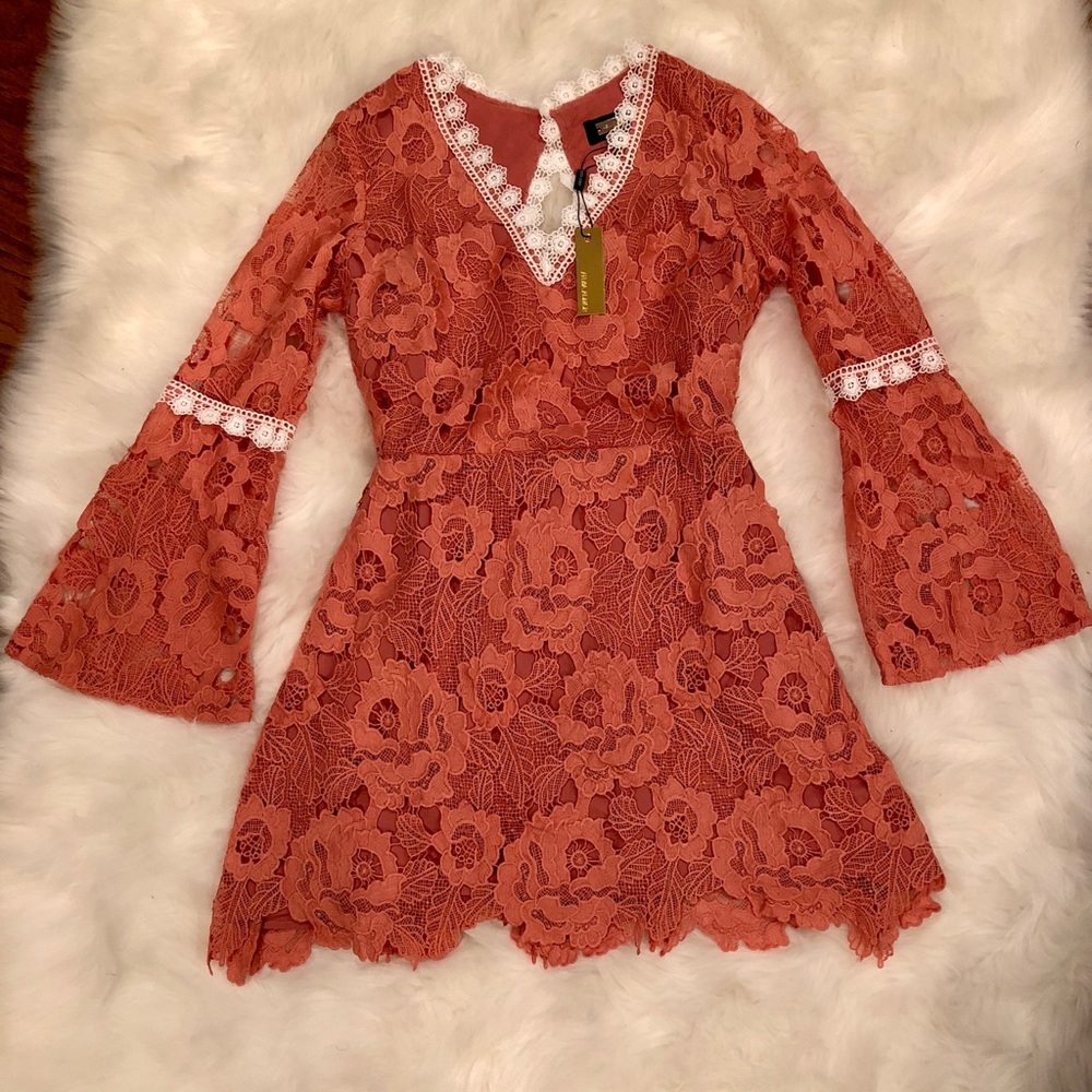 🎉HP🎉 Alexia Admor Laced Dress - Picture 2 of 6